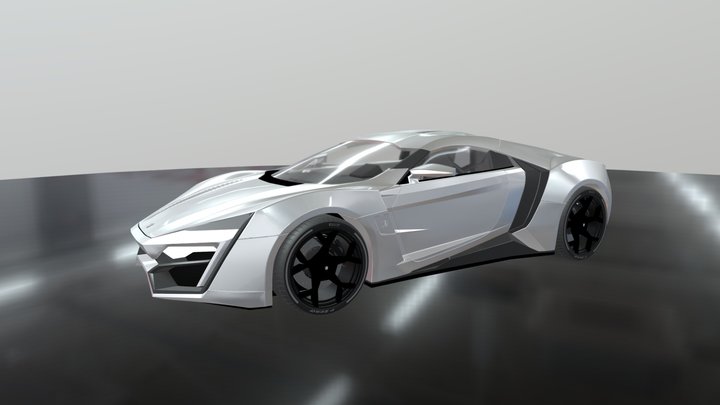 Lykan Hypersport 3D Model