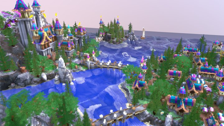 Lobby - Magical Village | 700x700 3D Model