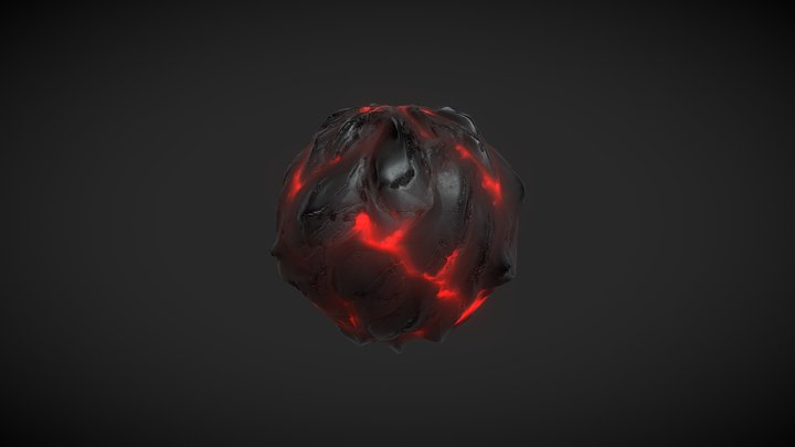 Lava 01 Procedural Material 🔥🔥🔥 3D Model