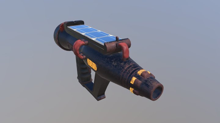 Solar Scorcher 3D Model
