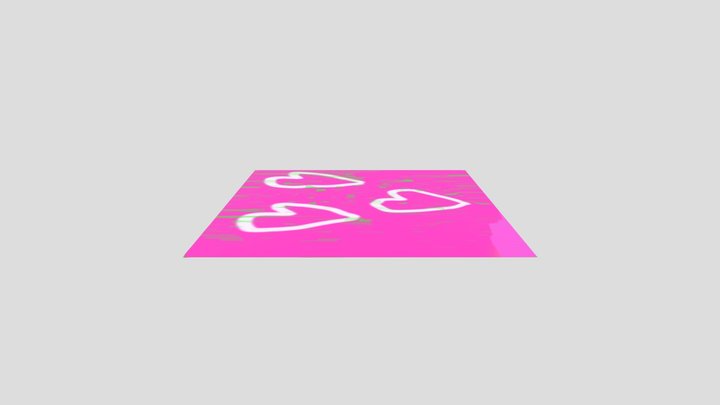 Hello Kitty And Friends: My Melody Floor 3D Model