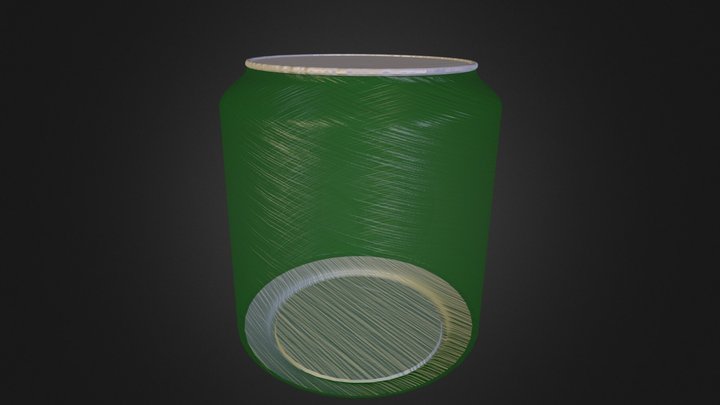 Empty can 3D Model