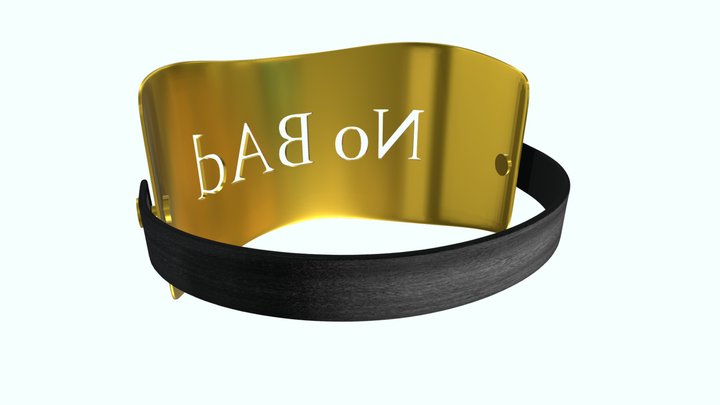 Nobad-ranneke / -bracelet 3D Model