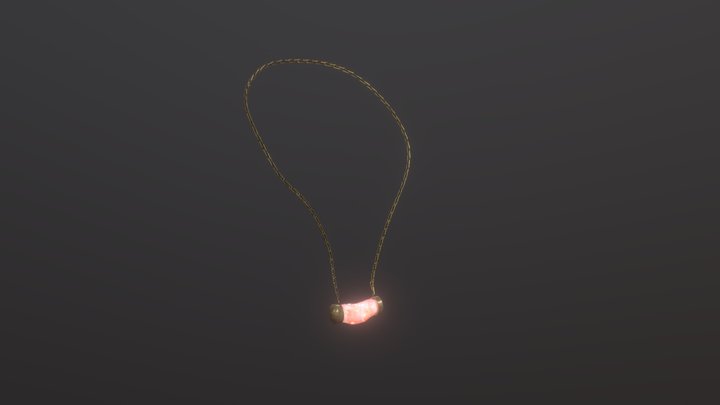 Infernia Amulet 3D Model