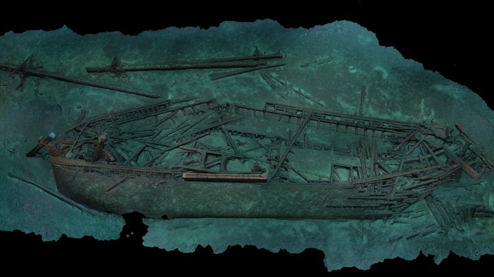 Schooner America (Built 1873) 3D Model
