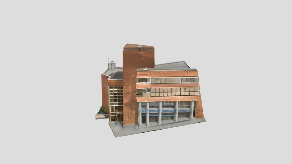 Bibloteca Popular model 3d
