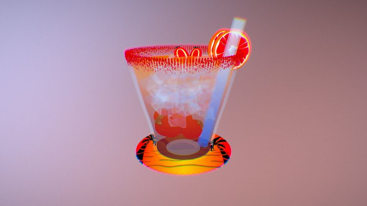 Summer Iceland 3D Model