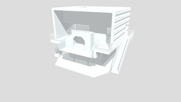 Zusammenbau Haus 3D Model