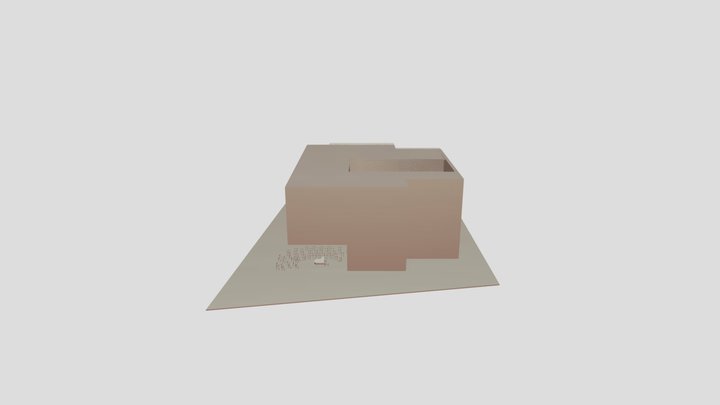 Poland Paviloin 3D Model