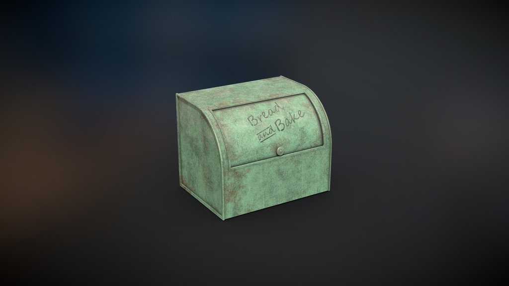 Vintage Breadbox
