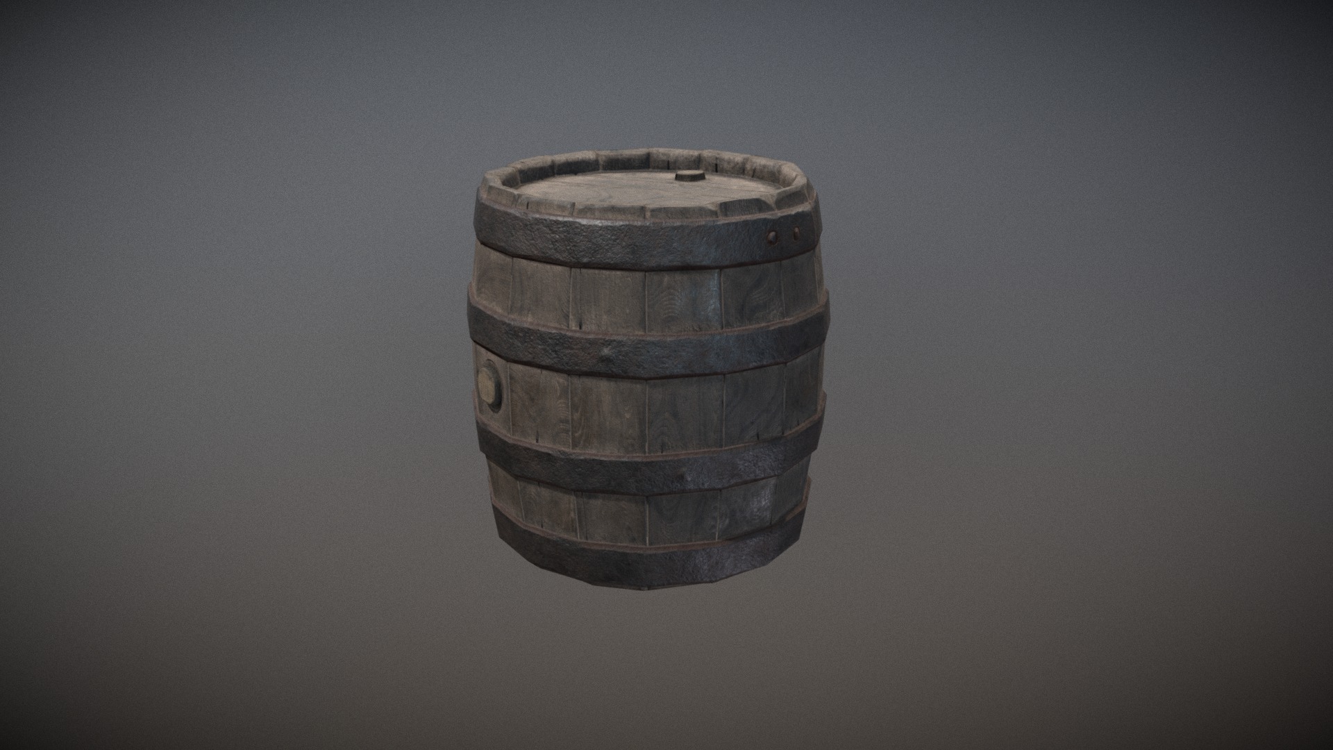 3D model Small Barrel - This is a 3D model of the Small Barrel. The 3D model is about a stack of coins.