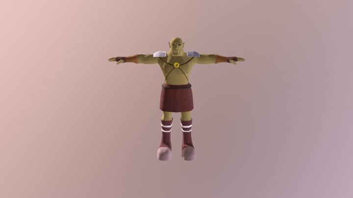 Fantasy Orc 3D Model