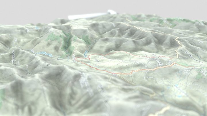 PHILIPPINES, CEBU, BonBon - Kan Irag Trail 3D Model