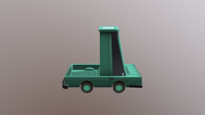 Pick Up Truck 3D Model