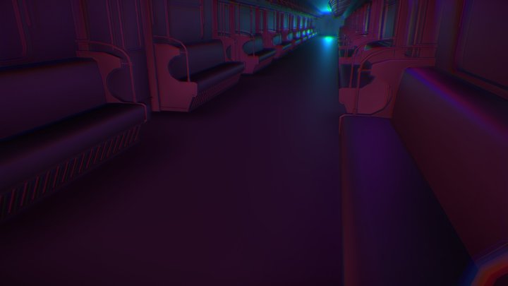 TRAIN 3D Model