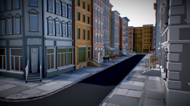 Old town 3D Model