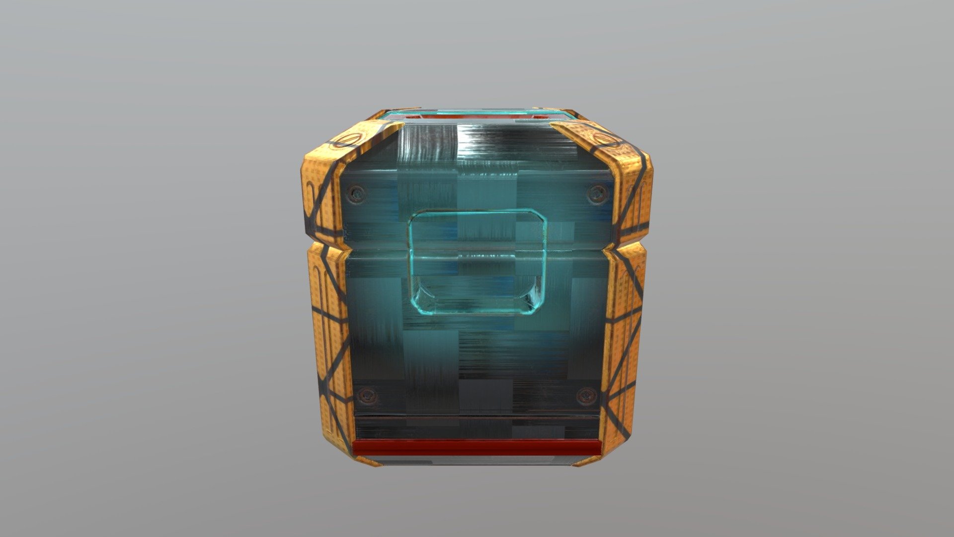 Sci-Fi crate - 3D model by ZionLove [28c7268] - Sketchfab
