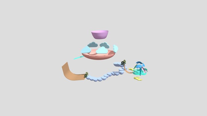 Struttura ShapesXR Leonardo 3D Model