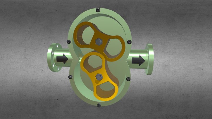 Dilobe Pump Mechanism – Modèle 3D gratuit STL