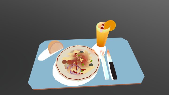 Food (Uni Coursework) 3D Model