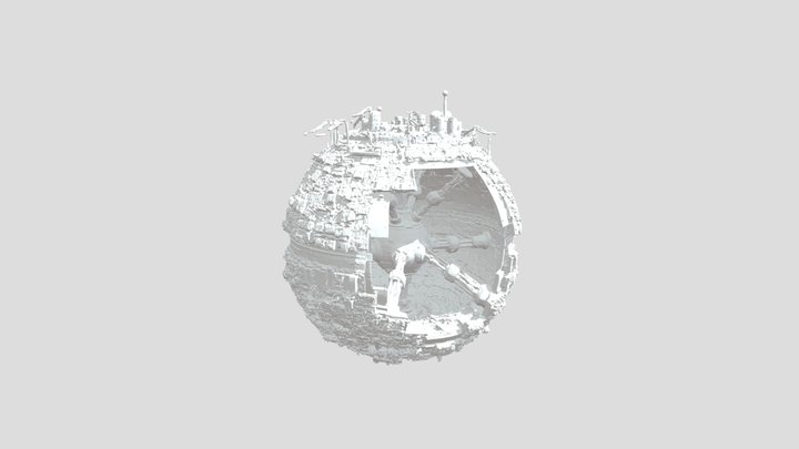 Urban Sphere 3D Model