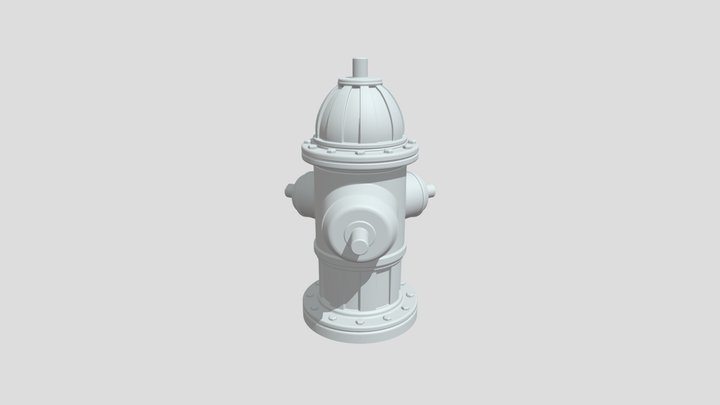 Fire Hydrant 3D Model