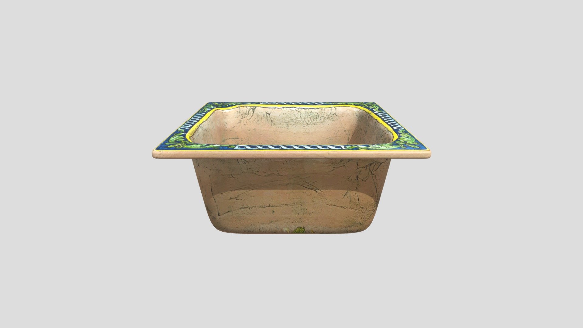 MATILDE - SQUARE CERAMIC SINK FROM ITALY