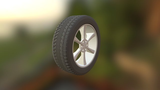 Wheel 3D Model