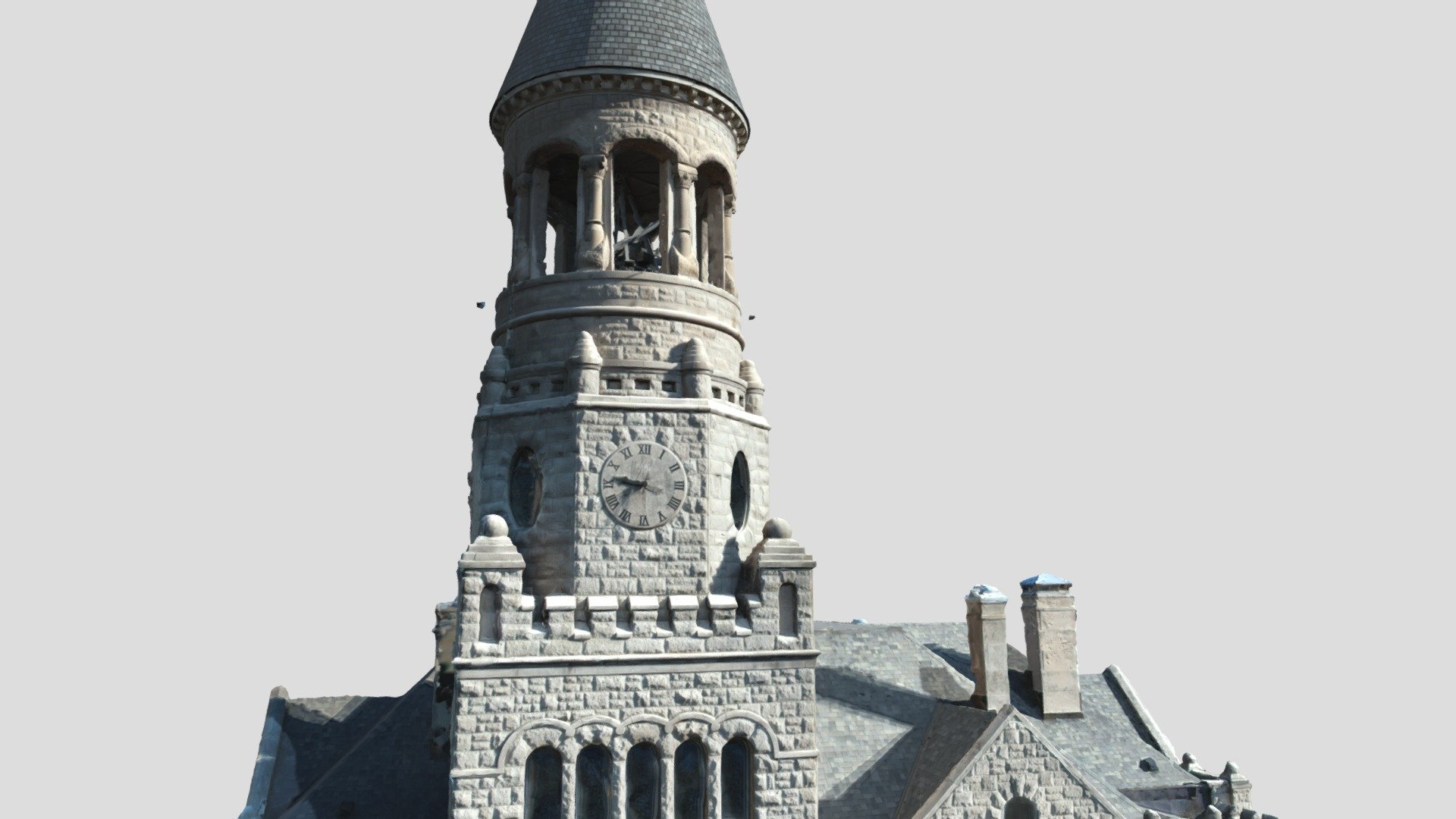 Salem indiana courthouse 3d model by mpburton 28cacd0 sketchfab