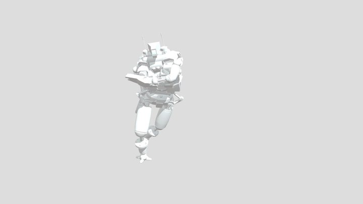 Robot V2 - Dancing 3D Model