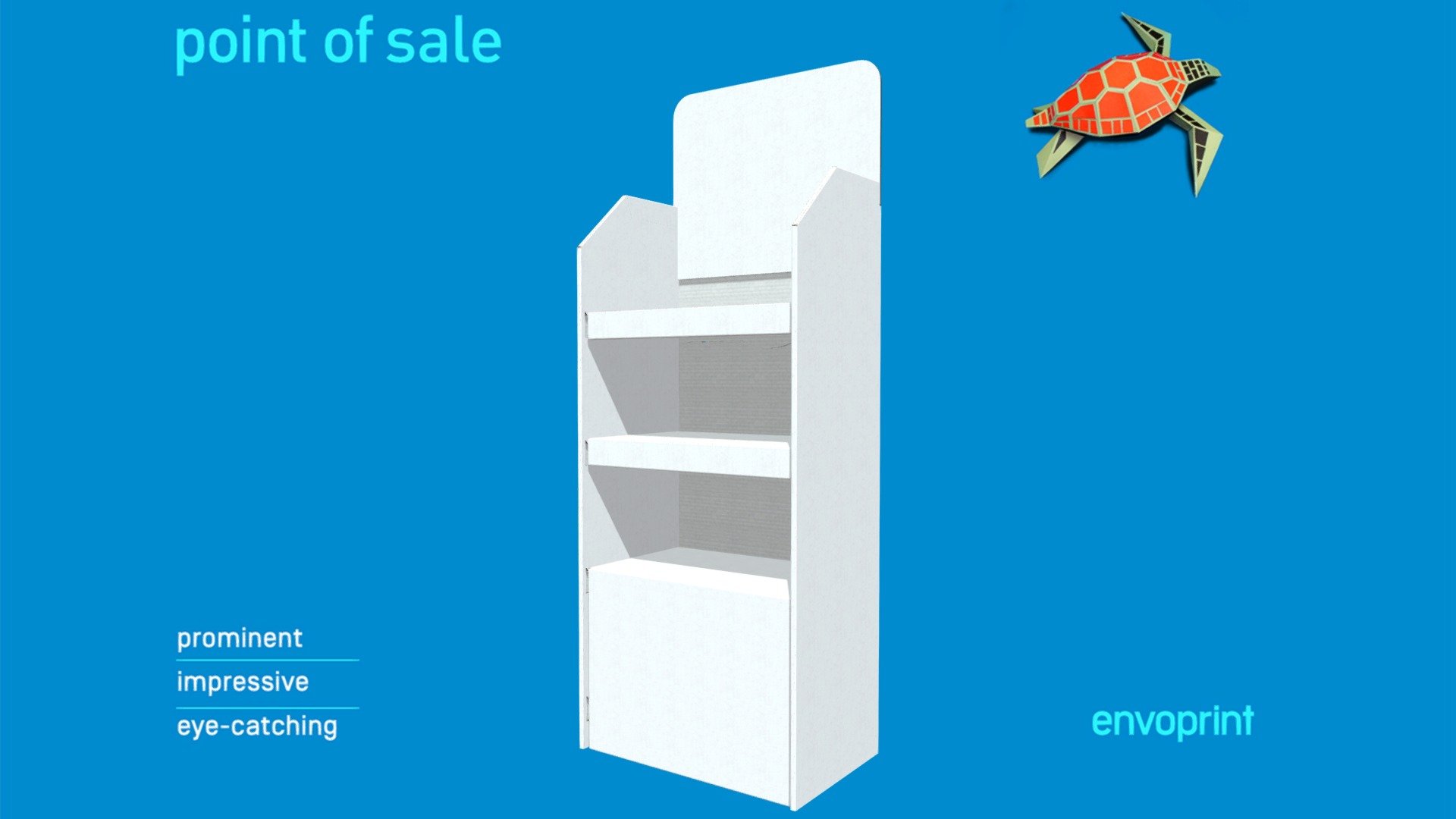 Buttermilk 3 Shelf FSDU 3D model by envoprint (keithenvoprint) [28cbf4e] Sketchfab