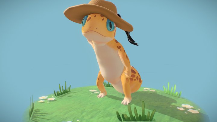 Gecko 3D Model