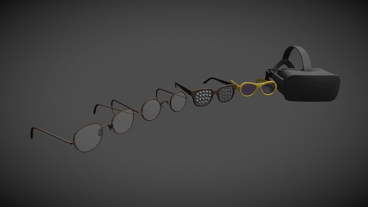 glasses 3D Model