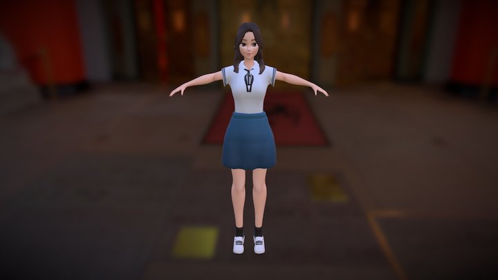 Miki 3D Model