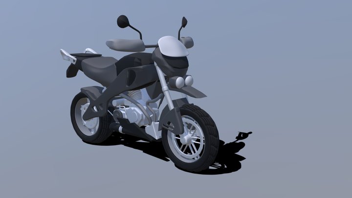 Motorcycle Buell 3D Model