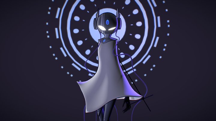 Rain World Iterator model 3D Model