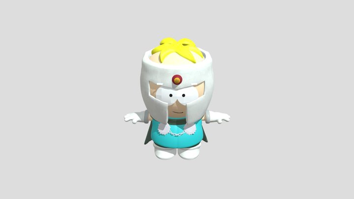 Professor Chaos / Butters (South Park: Snow Day) 3D Model
