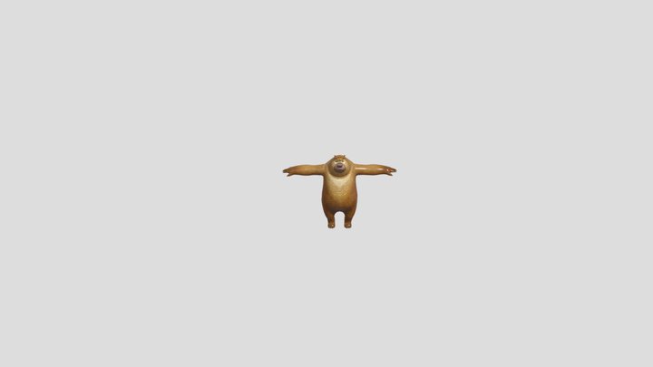 熊二 3D Model