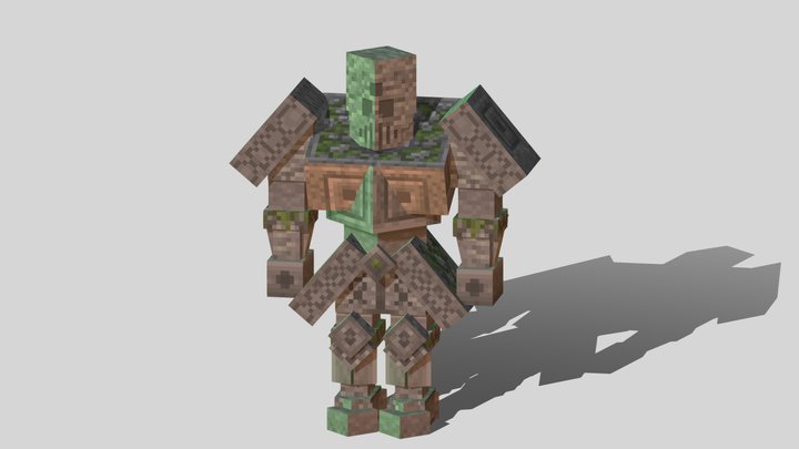 Jungle Temple Guardian 3D Model