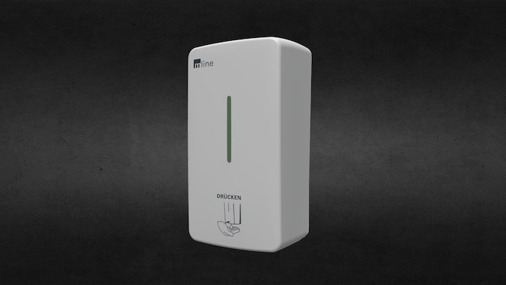 mline² Schaum- und Gelseifenspender 3D Model