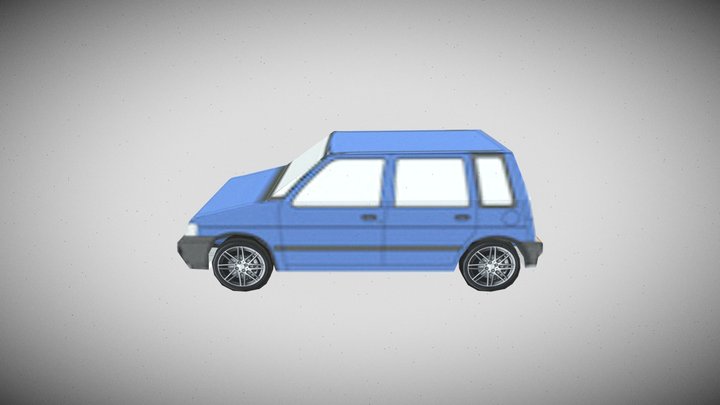 Daewoo Tico 3D Model
