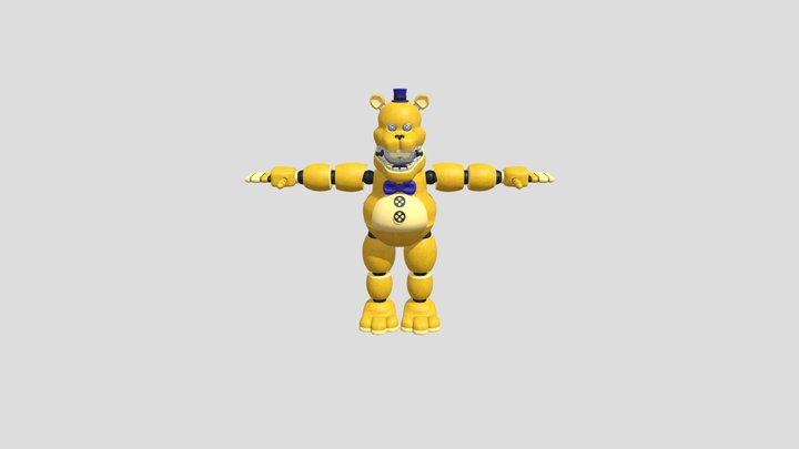 The Return of Fredbear and Friends - A 3D model collection by Dhanib -  Sketchfab