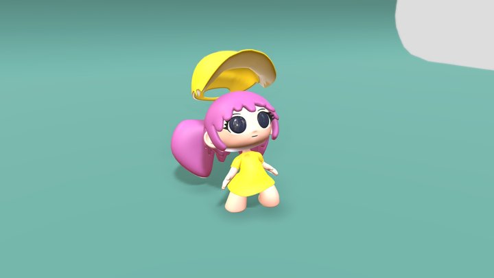 Chibi model 3D Model