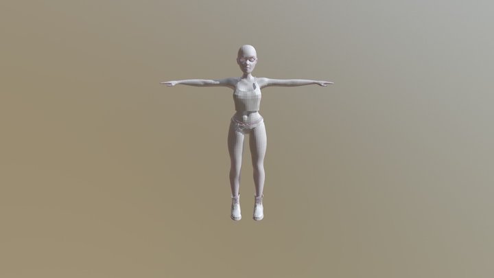 Audrey 3D Model