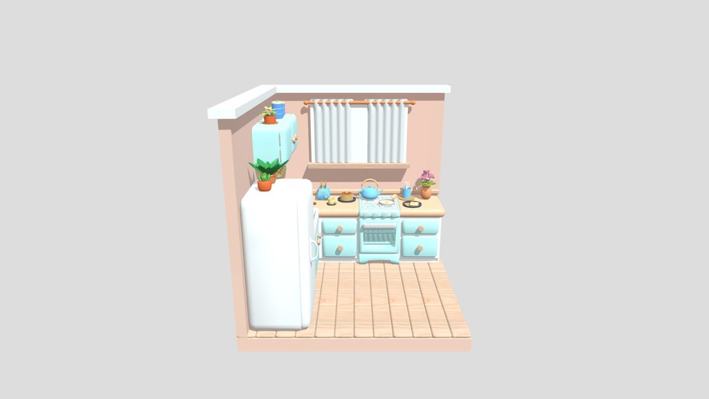 Isometric Kitchen