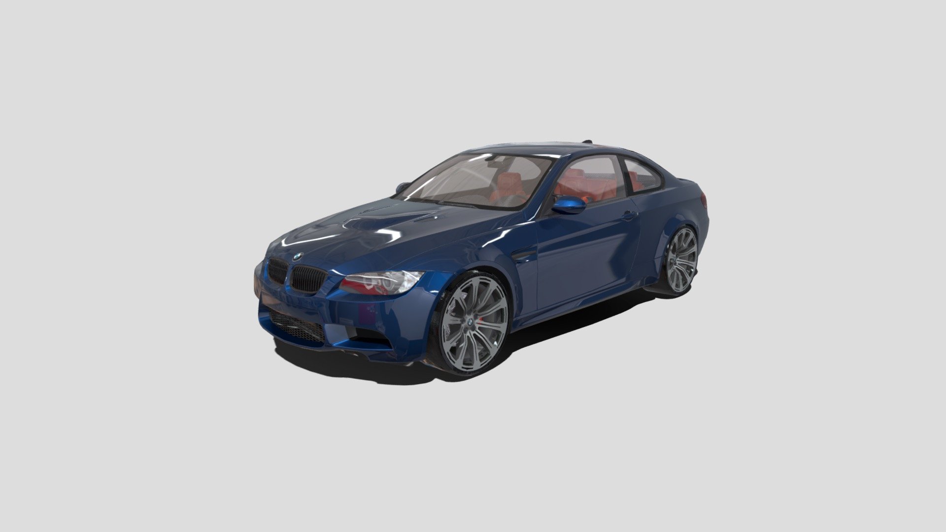 BMW M3 E92 - Download Free 3D model by Car2022 (@Car2022) [28d4e89]