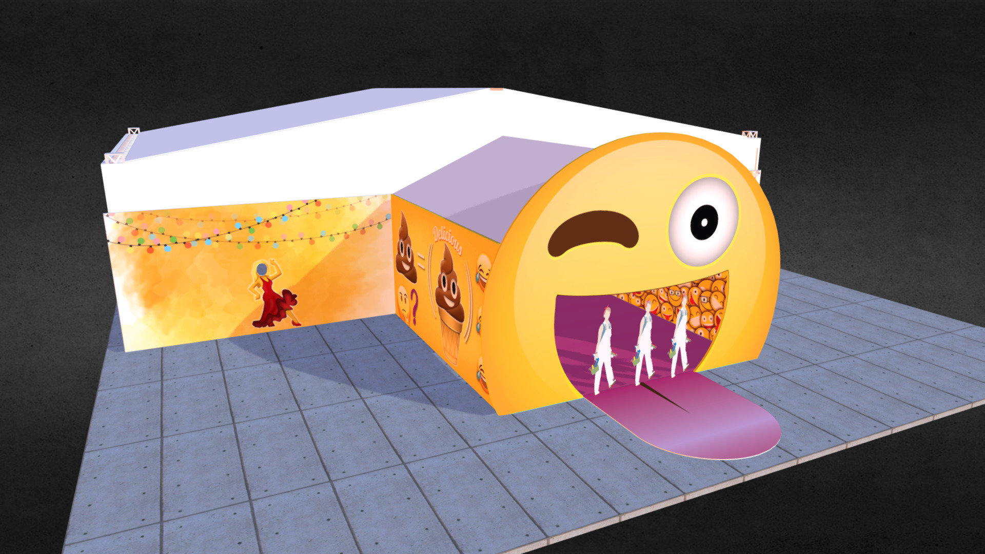 Emojis - 3D model by 3draillus [28d4fe2] - Sketchfab