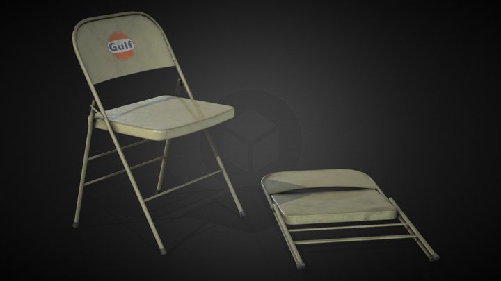 Foldable Chairs 3D Model