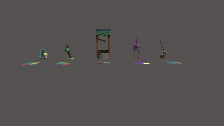 [XYZ School] HW Painting 3D Model