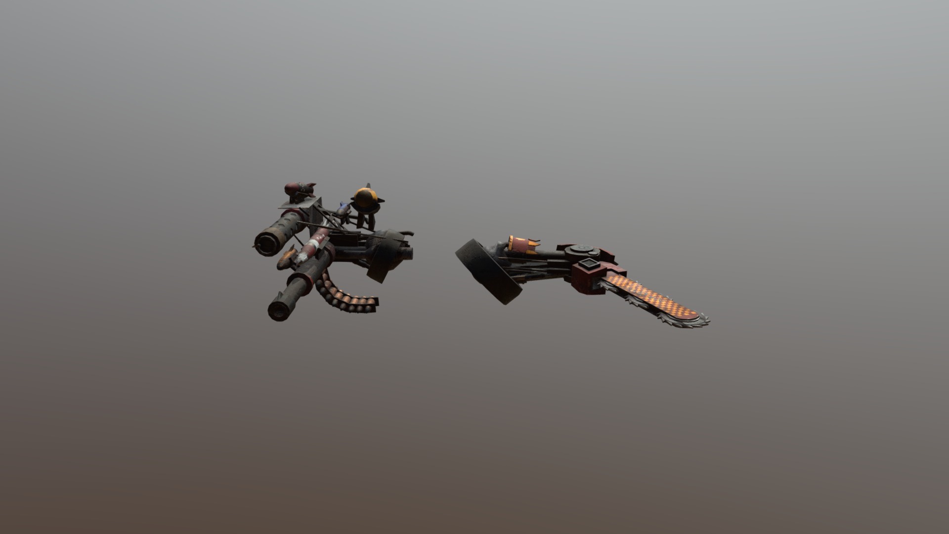 Stompa Arms WIP - 3D model by speckysimon [28d5ae9] - Sketchfab